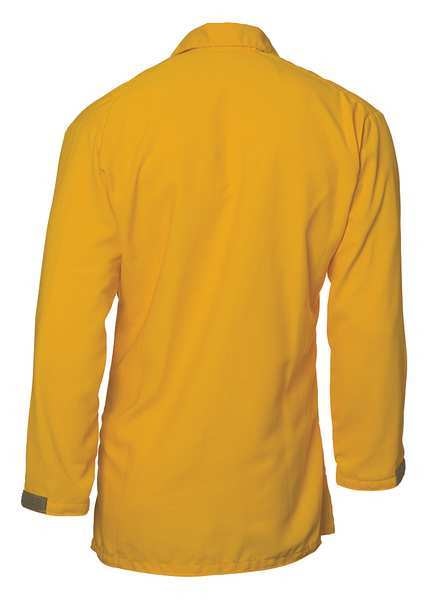 Wildland Fire Shirt, XL, Yellow, Button