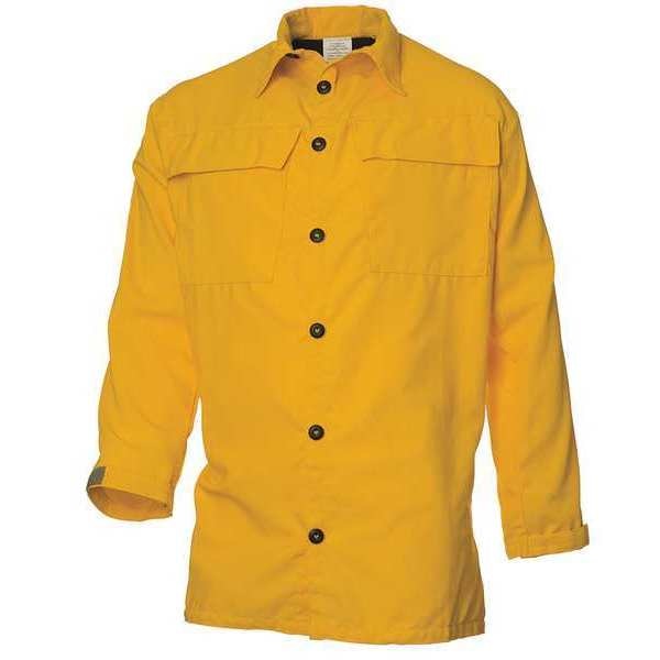 Wildland Fire Shirt, S, Yellow, Button