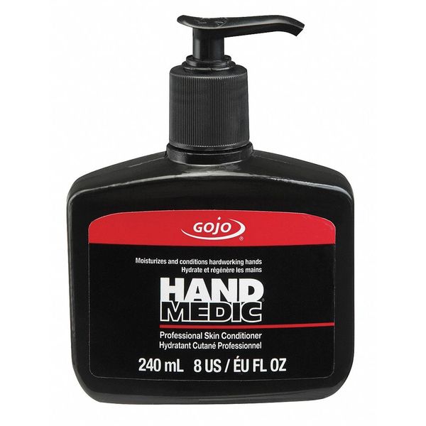 HAND MEDIC Skin Conditioner, Pump Bottle, 8 oz, Fragrance Free