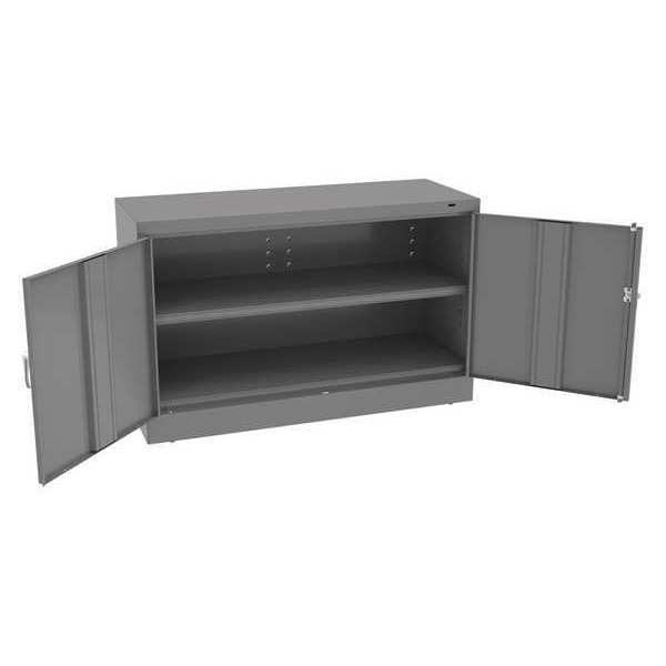 20 ga. ga. Carbon Steel Storage Cabinet, 48 in W, 30 in H, Stationary