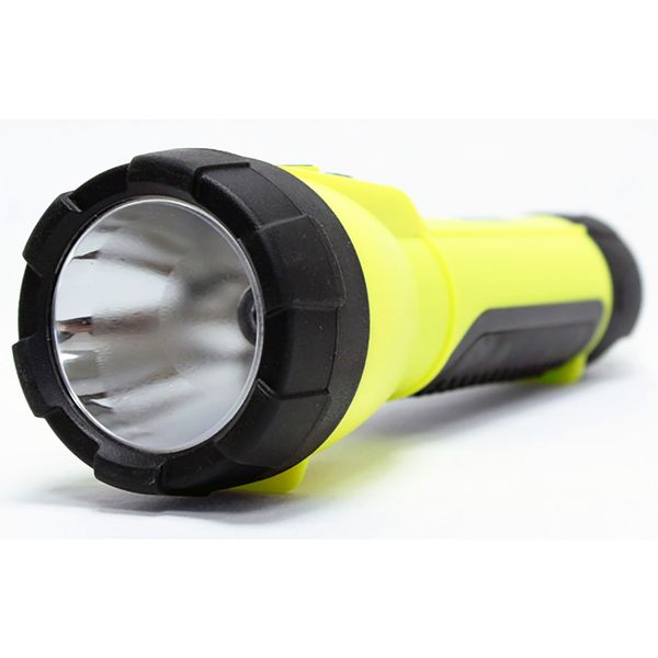 Yellow No Led Tactical Handheld Flashlight, 200 lm
