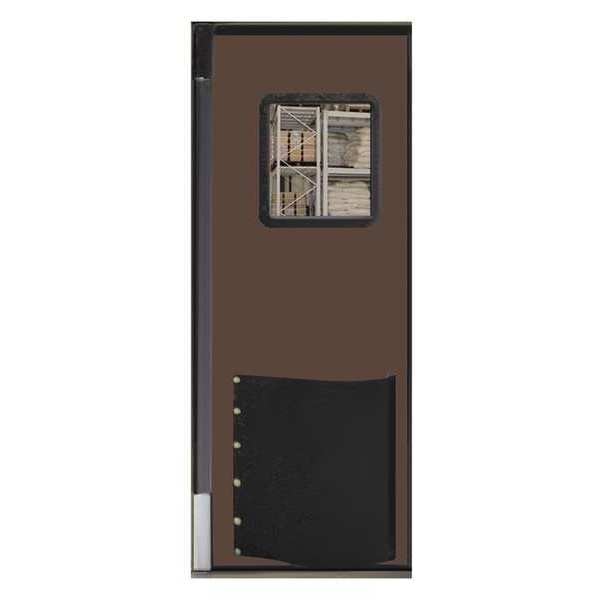Swinging Door, 7 x 3 ft, Chocolate Brown