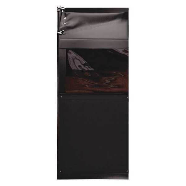 Flexible Swinging Door, 8 x 3 ft, Black