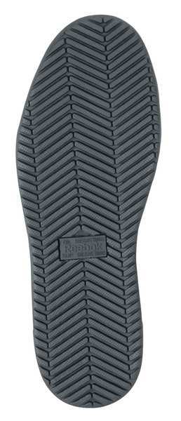 Athletic Work Shoes, Stl, Blk, 11-1/2W, PR