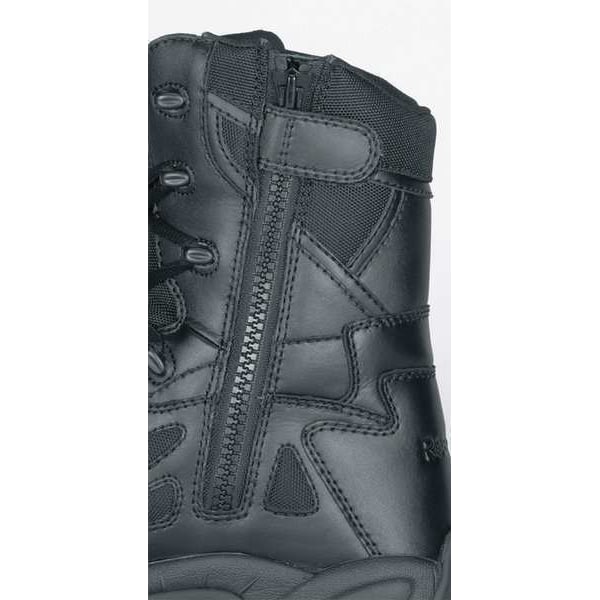Work Boot, Comp Toe, 8In, Black, 8W, PR