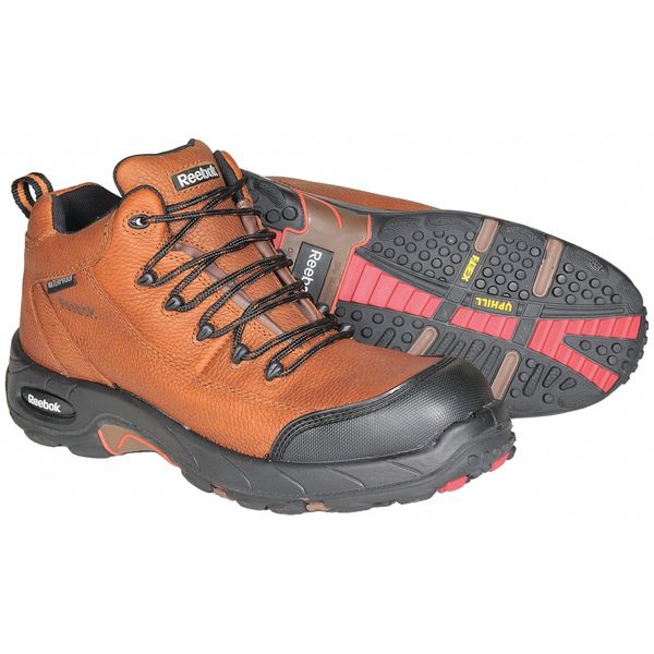 Work Boot, Comp Toe, Brown, 10-1/2M, PR