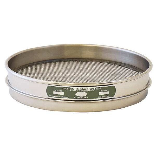 Sieve, #635, S/S, 8 In, Half Ht