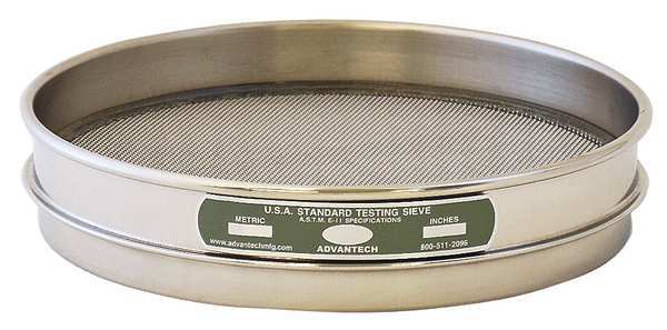 Sieve, #80, S/S, 8 In, Half Ht