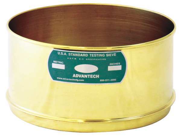 Sieve, #200, B/S, 8 In, Wash 4