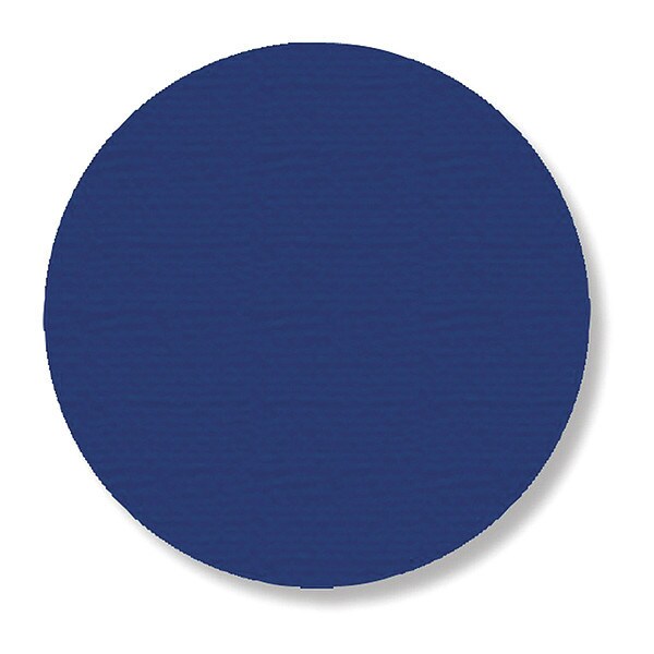 Floor Tape Dot, Solid, Blue, 3.5