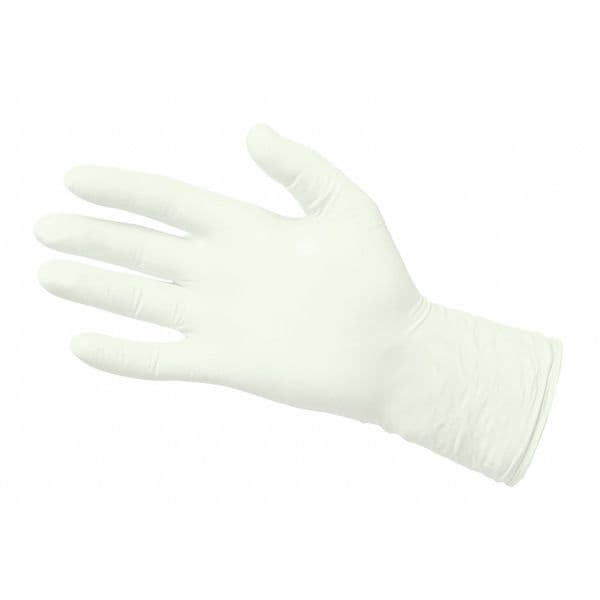 Disposable Gloves, Nitrile, Powder Free, Fluorescent Green, XL, 50 PK