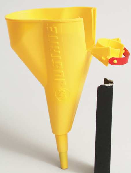 1 gal. Yellow polypropylene Funnel