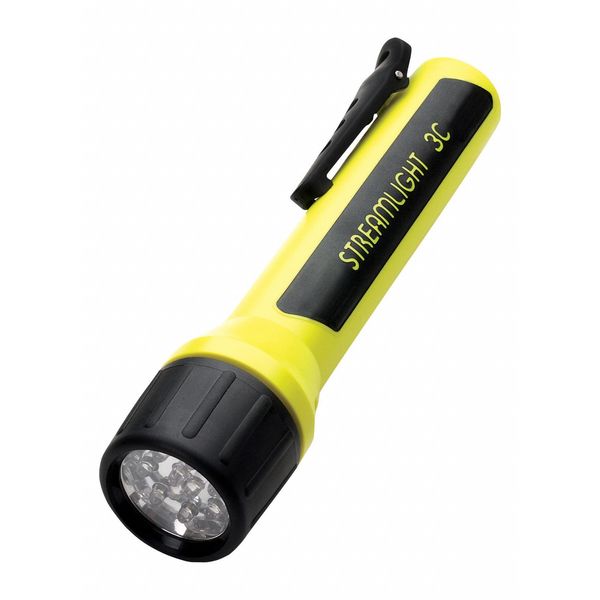 Yellow No Led Industrial Handheld Flashlight, C, 85 lm