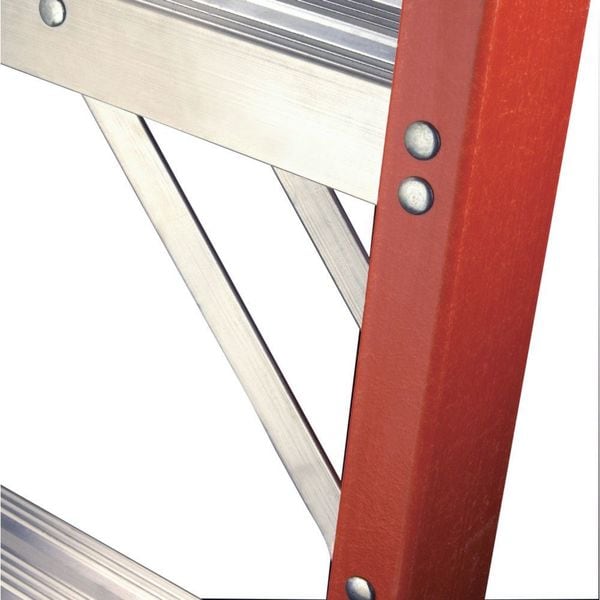 10 ft Fiberglass Twin Stepladder