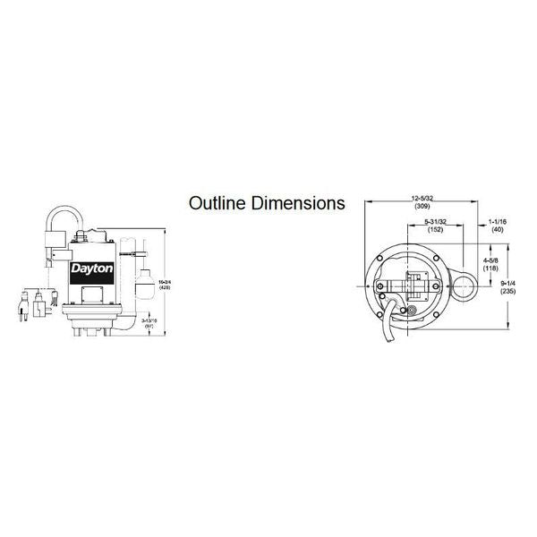 Pump, Effluent, 1hp