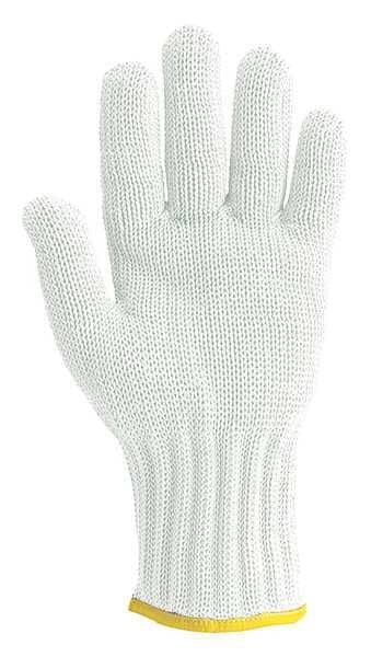 Cut Resistant Gloves, 5 Cut Level, Uncoated, L, 1 PR