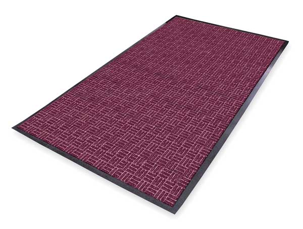 Entrance Mat, Burgundy, 3 ft. W x 5 ft. L