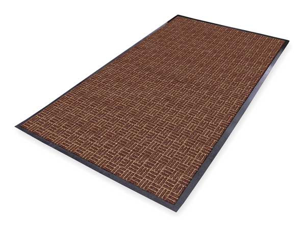 Entrance Mat, Brown, 3 ft. W x 5 ft. L