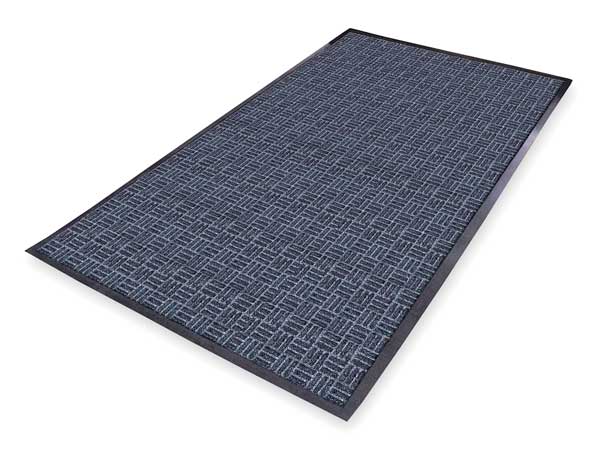 Entrance Mat, Blue, 3 ft. W x 5 ft. L