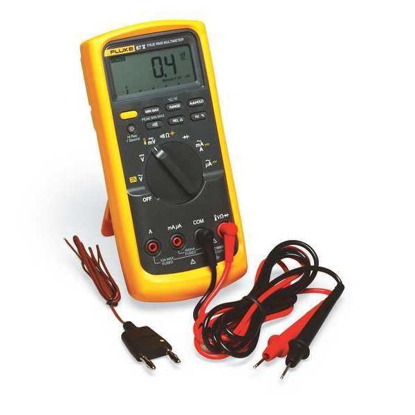 Digital Multimeter, 1,000 Max. AC Volts, 1,000 Max. DC Volts, 10 Max. AC Amps, 10 Max. DC Amps