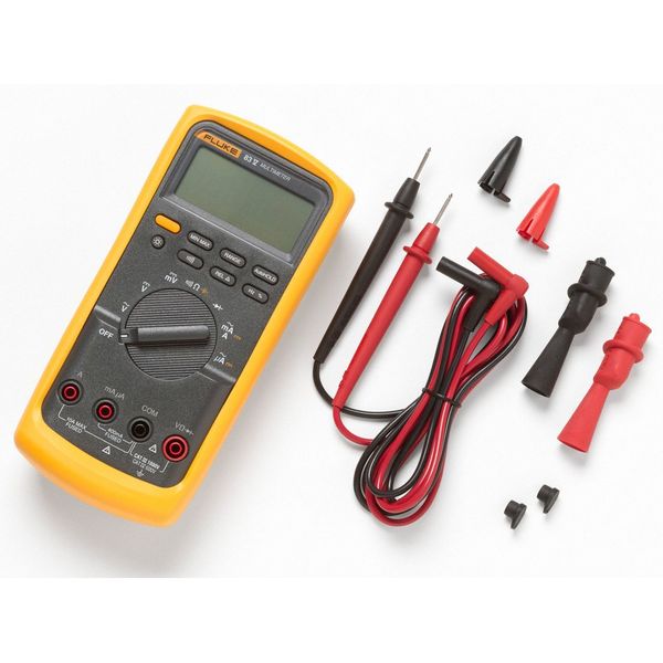 Digital Multimeter, 1,000 Max. AC Volts, 1,000 Max. DC Volts, 10 Max. AC Amps, 10 Max. DC Amps