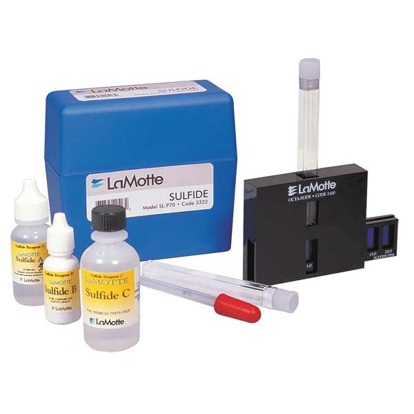 Water Testing Kit, Sulfide, 0.2 to 20 PPM
