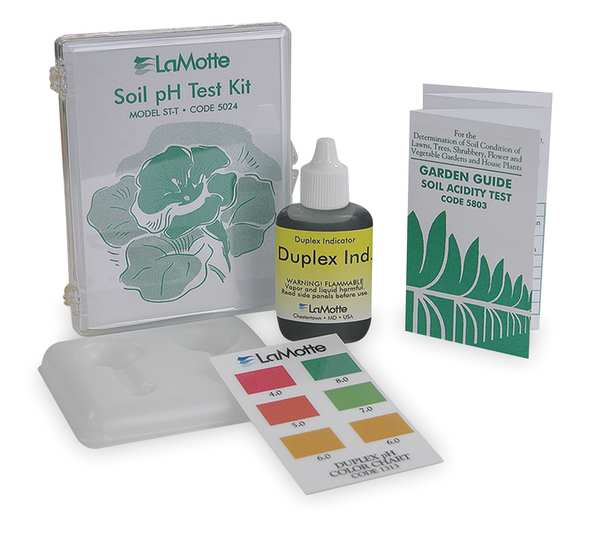 Soil pH Test Kit, pH Range 4.0 to 8.0