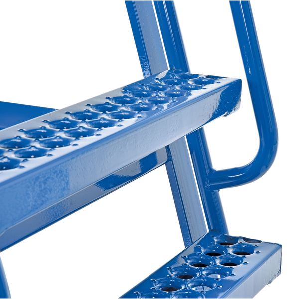 Steel Stock Picking Ladder Cart 1000 lb. Capacity, 56-1/8