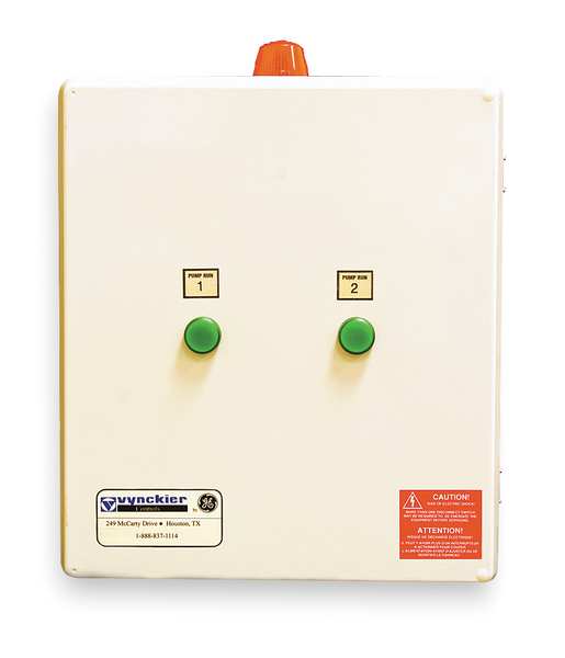Motor/Pump Control Box, 1Ph, 120/208/240V