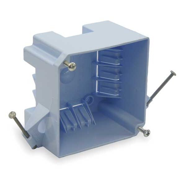 Electrical Box, 4 in Sq, 32 cu. in., PVC