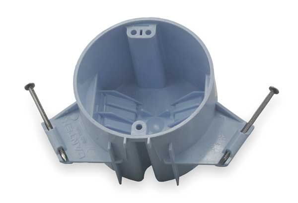 Electrical Box, 3.5 in. Round, 18 cu. in.