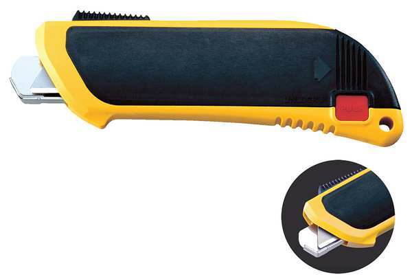 Snap-Off Utility Knife, Retractable, Snap-Off, General Purpose