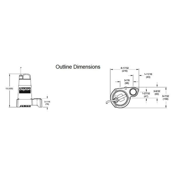 Pump, Effluent, 1/2 HP