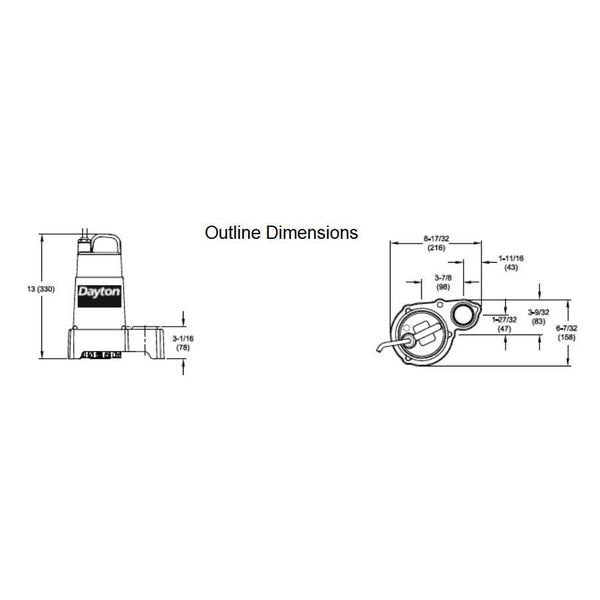 Pump, Effluent, 1/2 HP