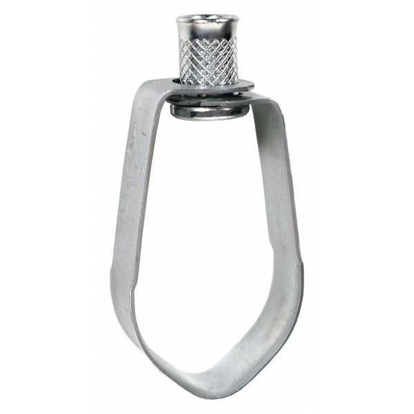 Swivel Loop Hanger, Adj, Pipe Sz 1/2-1 In