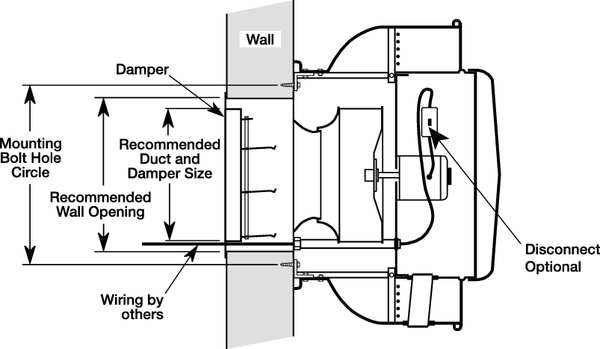 Upblast Vent, 11-1/4 In, 115/208-230V