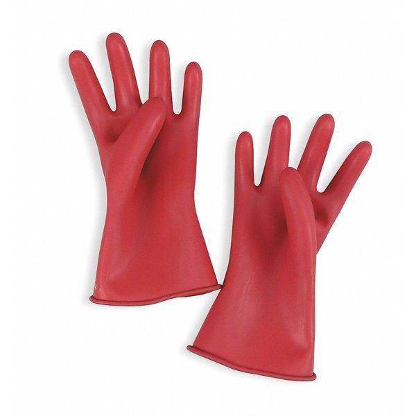Electrical Gloves, Class 00, Red, Sz 9, PR
