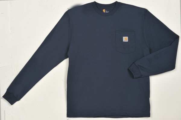 Long Sleeve T-Shirt, Navy, 2XLT