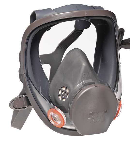 Full Facepiece Reusable Respirator, With Cool Flow Valve, 6000 Series, Size Large