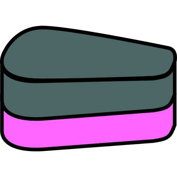 Combination Cartridge/Filter, Organic Vapor (OV)/P100, Bayonet, NIOSH, Black/Magenta, 2 Pack