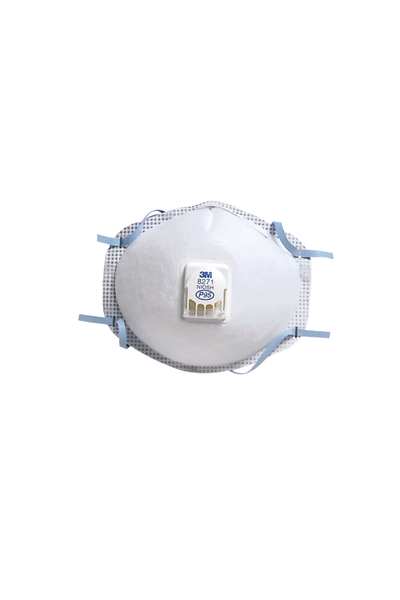 P95 Disposable White Particulate Respirator w/ Valve 10pk.