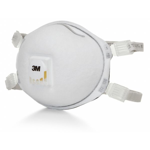 N95 Disposable White Particulate Respirator w/ Valve 10pk.