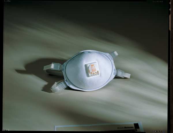 N95 Disposable White Particulate Respirator w/ Valve 10pk.