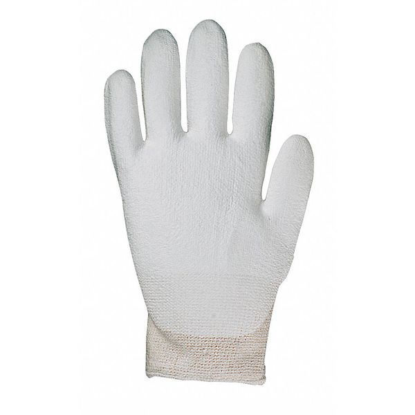 Cut Resistant Gloves, White, L, PR