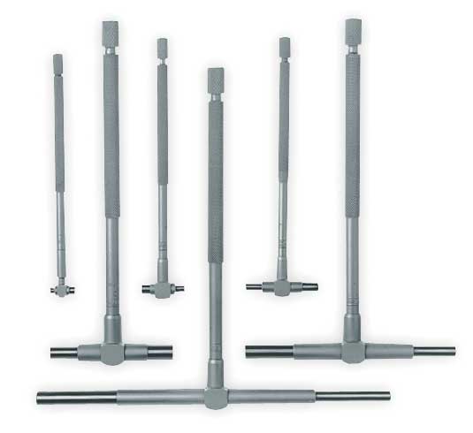 Telescoping Gage Set, 6 Pc, 5 In D