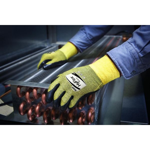 Cut Resistant Coated Gloves, A2 Cut Level, Nitrile, 2XL, 1 PR