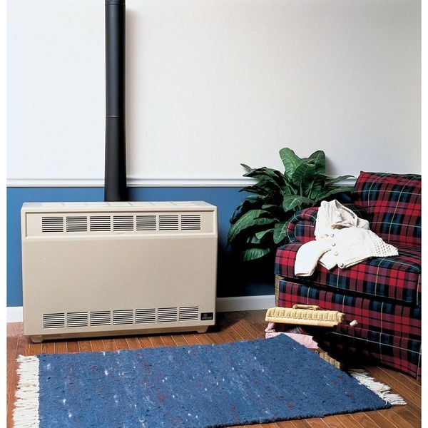 Gas Fired Room Heater, 26 In. H, 37 In. W