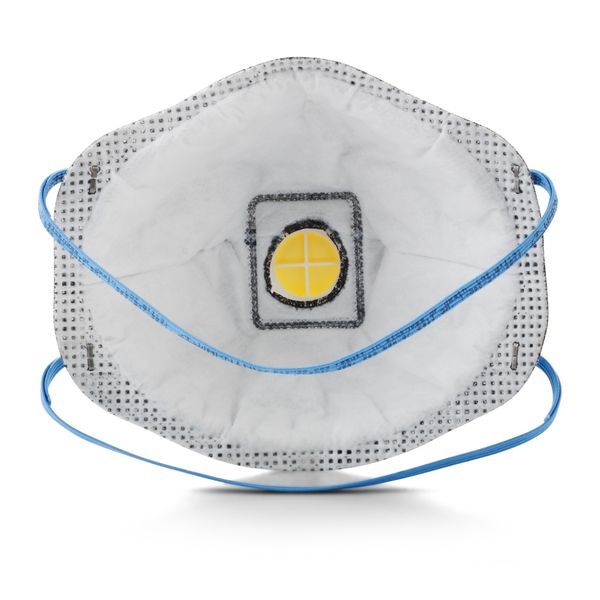 P95 Disposable White Particulate Respirator w/ Valve 10pk.