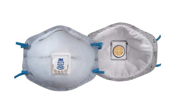 P95 Disposable White Particulate Respirator w/ Valve 10pk.