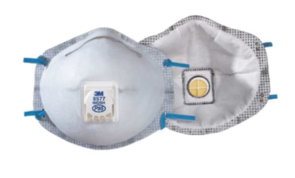 P95 Disposable White Particulate Respirator w/ Valve 10pk.